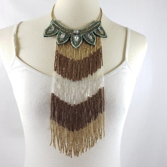 Charming Charlie Mint Seafoam Light Necklace - Picture 4 of 6